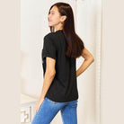 Trendsi leopard print mom shirt featuring a relaxed fit and soft fabric, perfect for casual wear