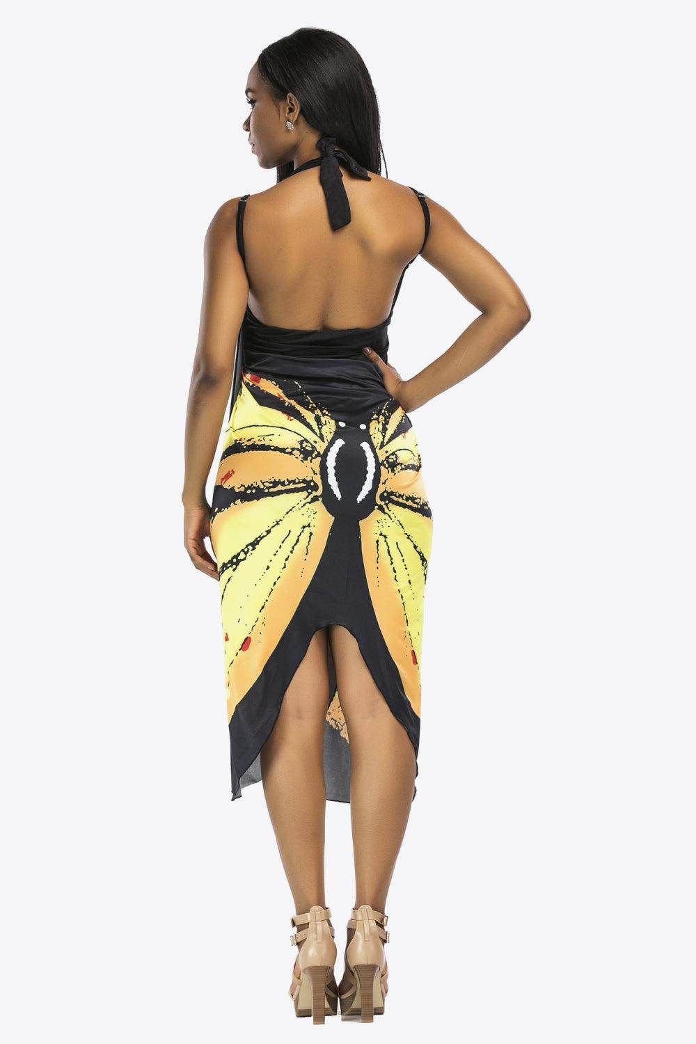 Trendsi lightweight beach cover up with a butterfly design, perfect for beach outings and summer vacations