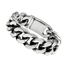 Men's Jewelry - Bracelets Men's Bracelets - TK442 - High polished (no plating) Stainless Steel Bracelet with No Stone