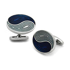 Men's Cufflinks - TK1240 - High polished (no plating) - VacationGrabs