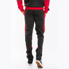 Men's WEIV joggers featuring a stylish black and red design from the mens gradient track set