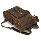 Mens Leather Backpack Vintage Travel Bag - VacationGrabs