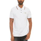 Mens Vacation Polo Shirt in White with Stylish Design and Comfortable Fit by VacationGrabs