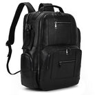 Black multipocket travel backpacks with multiple zippers for organized packing and daily use