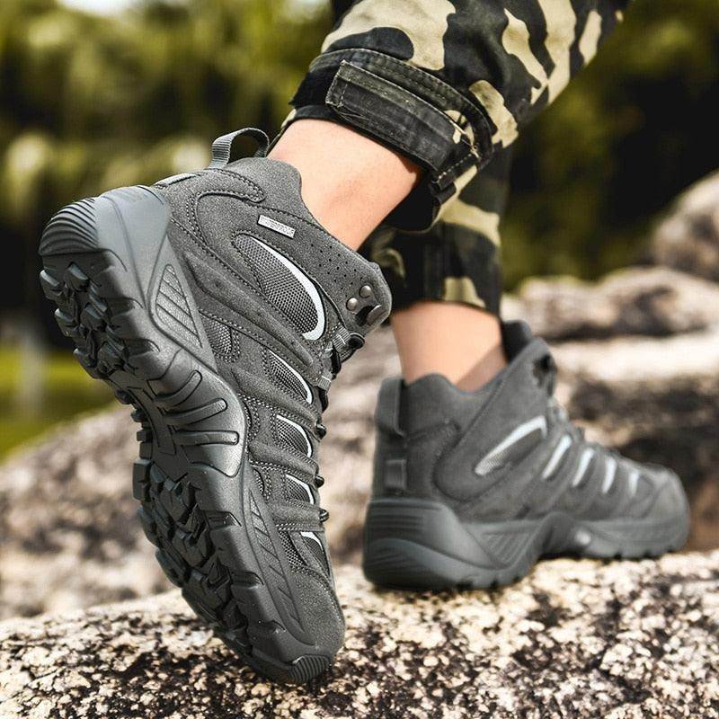 VacationGrabs non-slip tactical ankle boots designed for comfort and durability in outdoor adventures