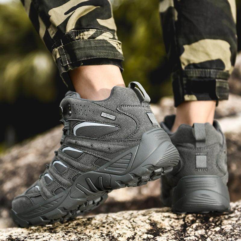 VacationGrabs non-slip tactical ankle boots designed for rugged outdoor adventures and stability