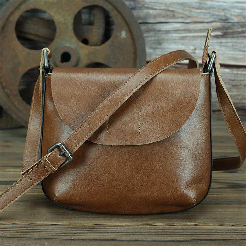 Real Leather Shoulder Bag Crossbody Satchel Bags For Woman - VacationGrabs