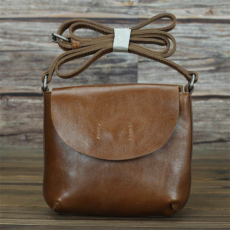 Real Leather Shoulder Bag Crossbody Satchel Bags For Woman - VacationGrabs