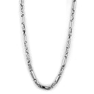 VacationGrabs sparkling clear CZ chain necklace in silver for elegant women's jewelry