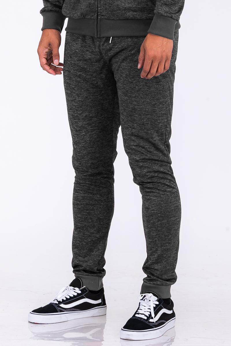 Men's speckled jogger pants from VacationGrabs with a comfortable fit and stylish design