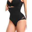 Trendsi spliced lace shaping shorts designed for enhanced support and a smooth silhouette
