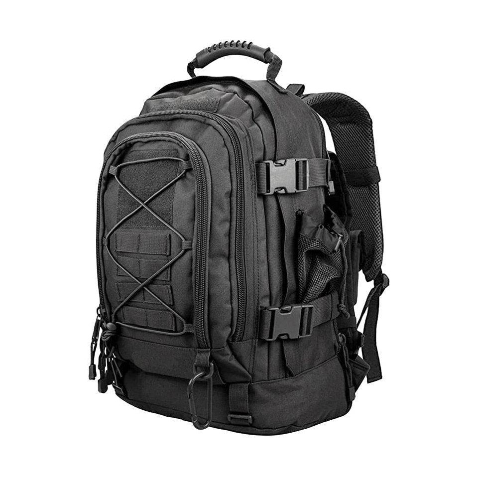 VacationGrabs camping tactical bag featuring durable construction and multiple compartments for outdoor adventures