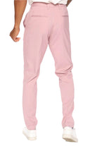 The Modern Stretch Slim Trouser - Mauve - VacationGrabs
