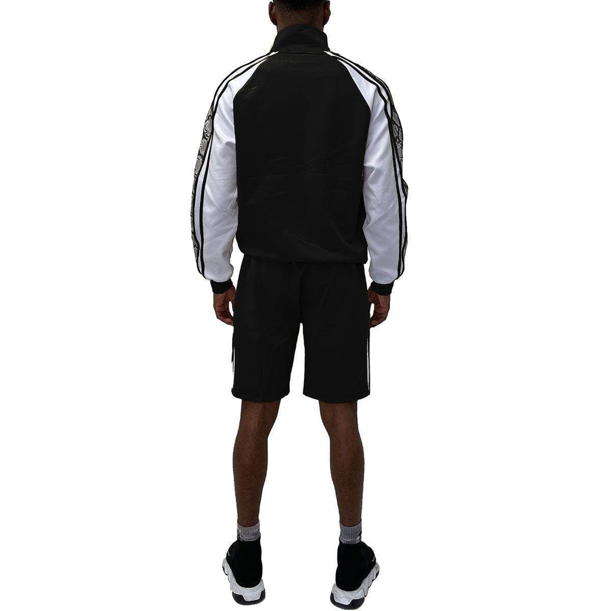 Men's 2PC Track Set from VacationGrabs, a trendy mens summer outfit featuring a stylish jacket and shorts