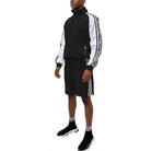 VacationGrabs Men's 2PC Track Set in Black and White, perfect trendy mens summer outfit