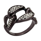 Stylish Women's Ring with Crystals, Ideal for Vacation Style Jewelry Enthusiasts
