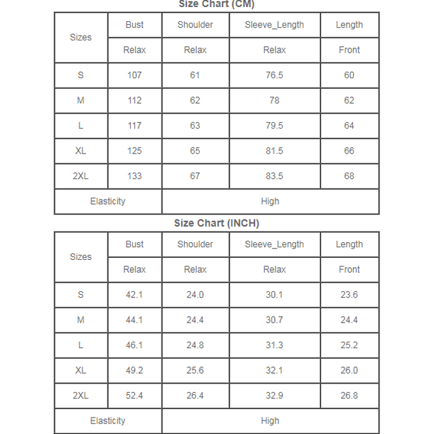 Teal Demeter winter pullover for women in multiple sizes with detailed size chart for perfect fit