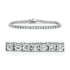 Women's Bracelets 46905 - Rhodium Brass Bracelet with AAA - VacationGrabs