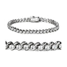 Women's Bracelets 47203 - Rhodium Brass Bracelet with AAA - VacationGrabs