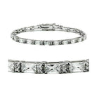 Women's Bracelets 47401 - Rhodium Brass Bracelet with AAA - VacationGrabs