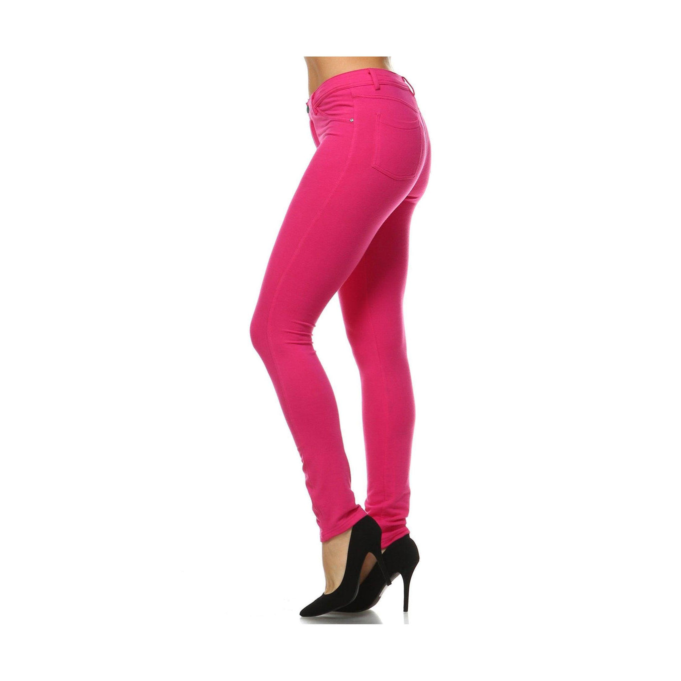 Women's French Terry Jeggings - VacationGrabs