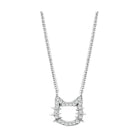 Women's Jewelry Style No. 3W446 - Rhodium Brass Necklace - VacationGrabs