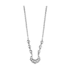 Women's Jewelry Style No. 3W448 - Rhodium Brass Necklace - VacationGrabs