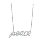 Women's Jewelry Style No. 3W457 - Rhodium Brass Necklace - VacationGrabs
