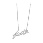 Women's Jewelry Style No. 3W458 - Rhodium Brass Necklace - VacationGrabs