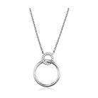Women's Jewelry Style No. 3W717 - Rhodium Brass Necklace - VacationGrabs