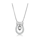 Women's Jewelry Style No. 3W718 - Rhodium Brass Necklace - VacationGrabs