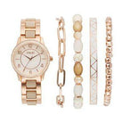 Women's Rose Gold Watch Set - VacationGrabs