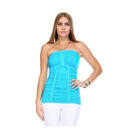 Women's Textured Knit Stretch Tube Top - VacationGrabs