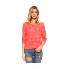Women's Tie Dye French Terry Dolman Sleeve Sweatshirt - VacationGrabs