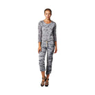 Women's Tie Dye French Terry Long Sleeve Screened - VacationGrabs