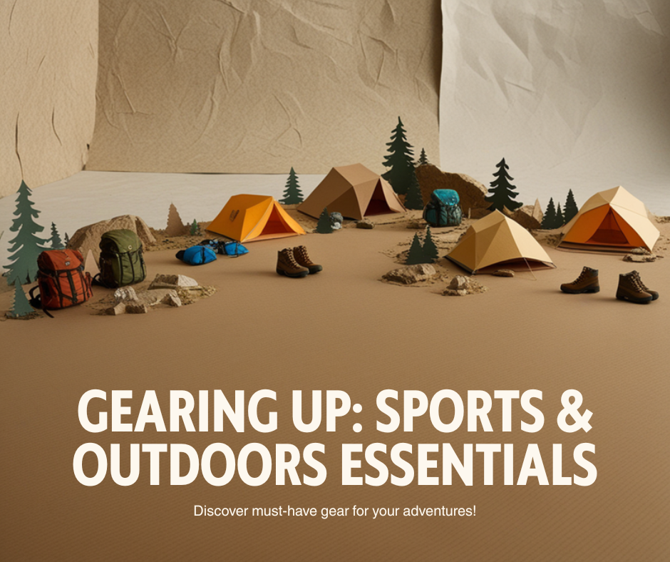 Gearing Up: Sports & Outdoors Essentials Worth the Trip