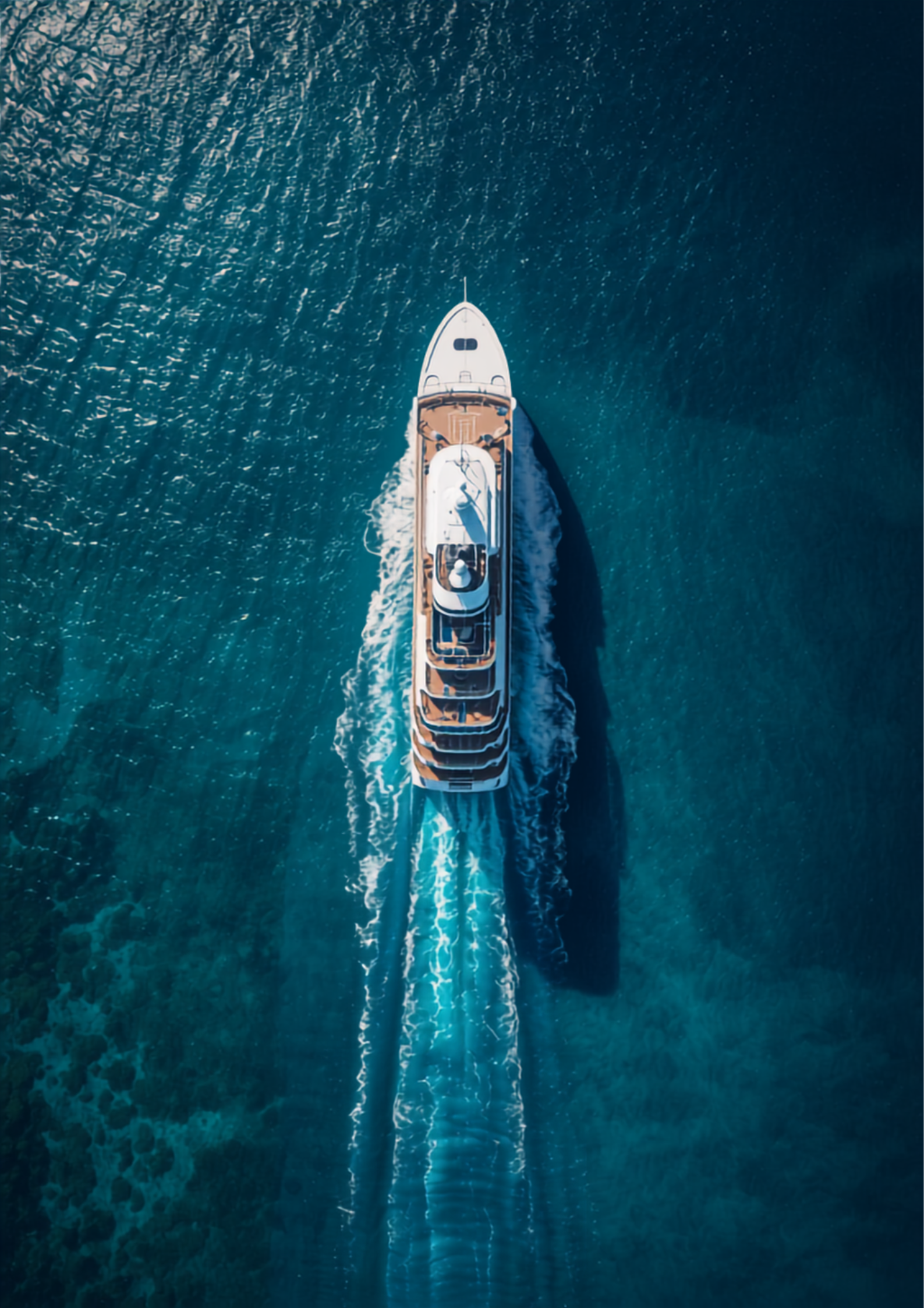 Large luxury cruise ship sailing through turquoise Caribbean waters near a tropical island