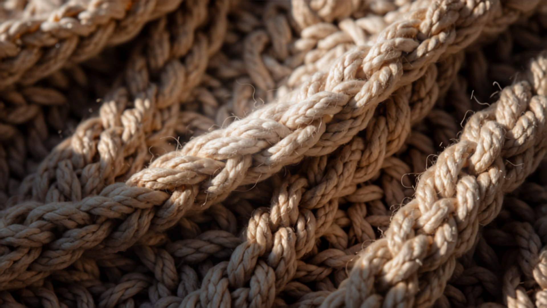 Chunky cable-knit wool sweater texture representing 2026 knitwear trends