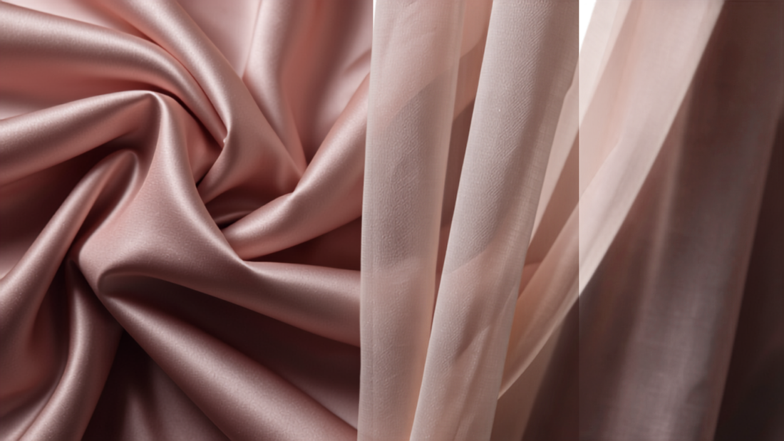 Soft blush pink fabric in dramatic folds representing the 2026 blush pink styling trend