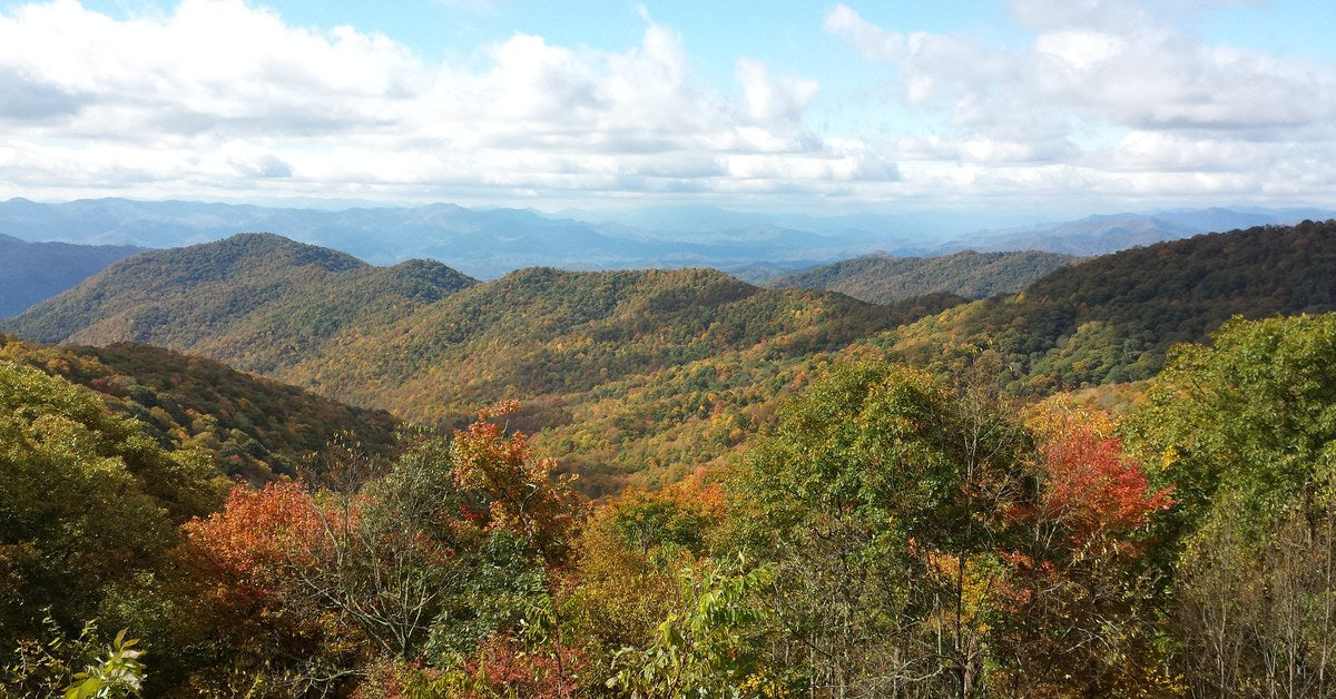 Blue Ridge Parkway autumn