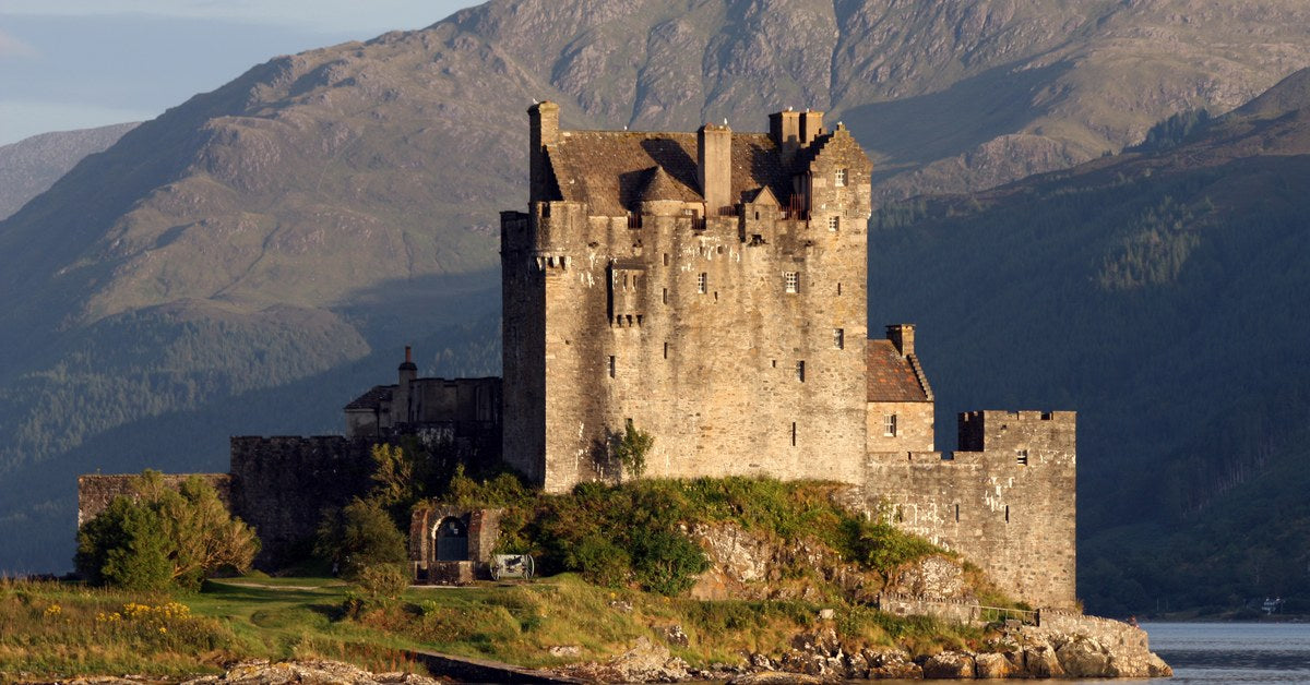 Scottish Highlands castle autumn