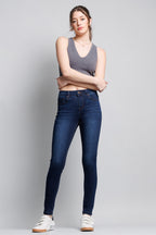 High Rise Classic Ankle Skinny Jeans