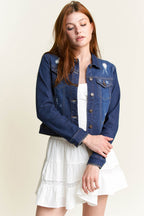 Classic Destructed Denim Jacket