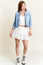 Classic Destructed Denim Jacket