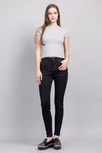 High Rise Classic Ankle Skinny Jeans