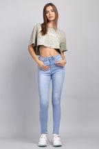 High Rise Classic Ankle Skinny Jeans
