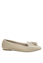 Feet Nest Perforated Microfiber Loafer