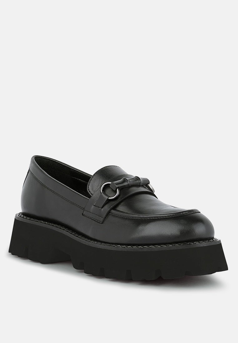 Mocassins en cuir épais Cheviot