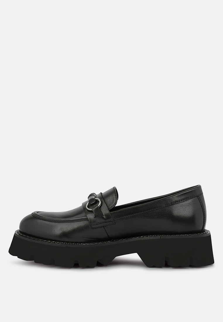 Mocassins en cuir épais Cheviot