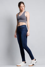 High Rise Classic Ankle Skinny Jeans